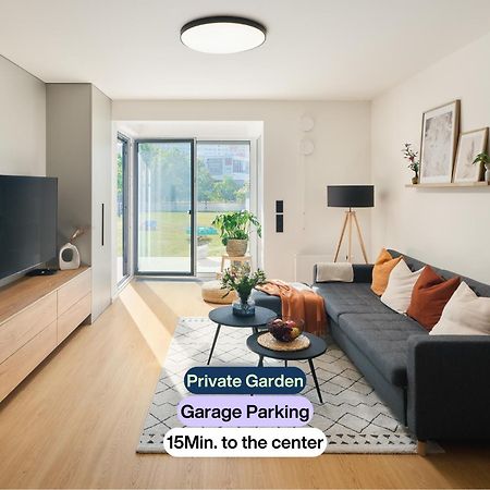 Beta Home - Garage, Air Condition, Garden, At Metro Prag Exterior foto