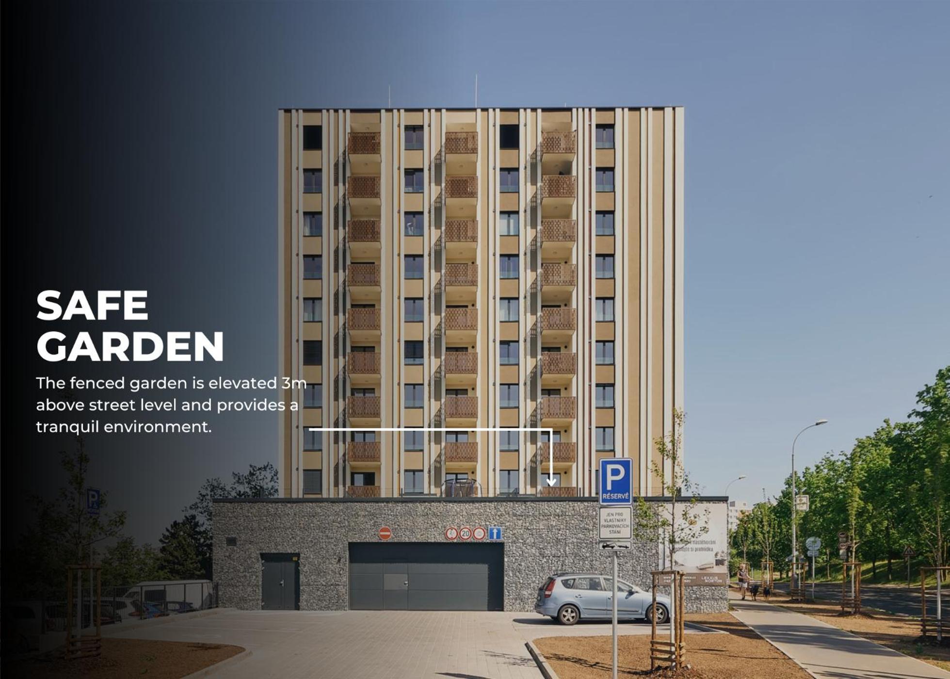 Beta Home - Garage, Air Condition, Garden, At Metro Prag Exterior foto